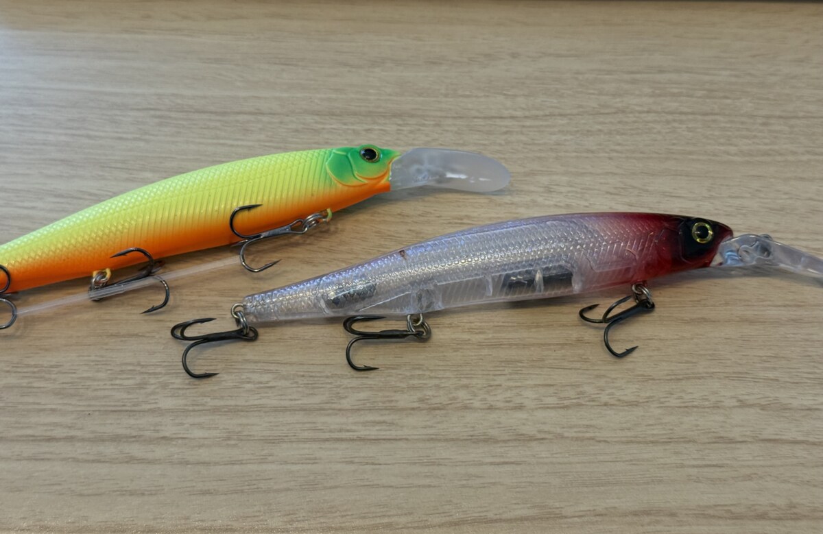 ダイソーロングビルミノー220円