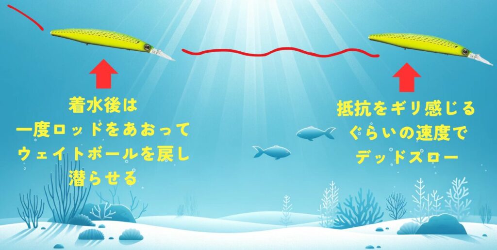 ミノーを使った夜の青物の釣り方