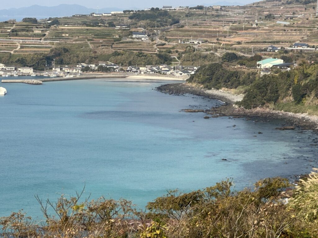 この海域で漁をしています